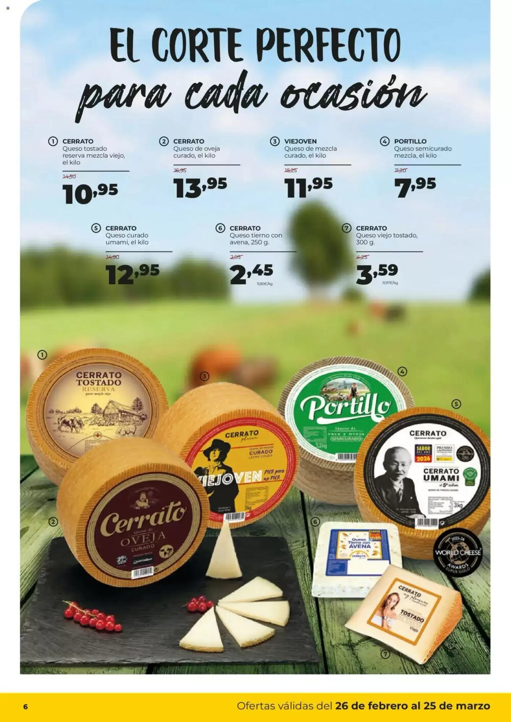 Folleto promocional de Alimerka válido desde el 26/02/2026 - Página 6.