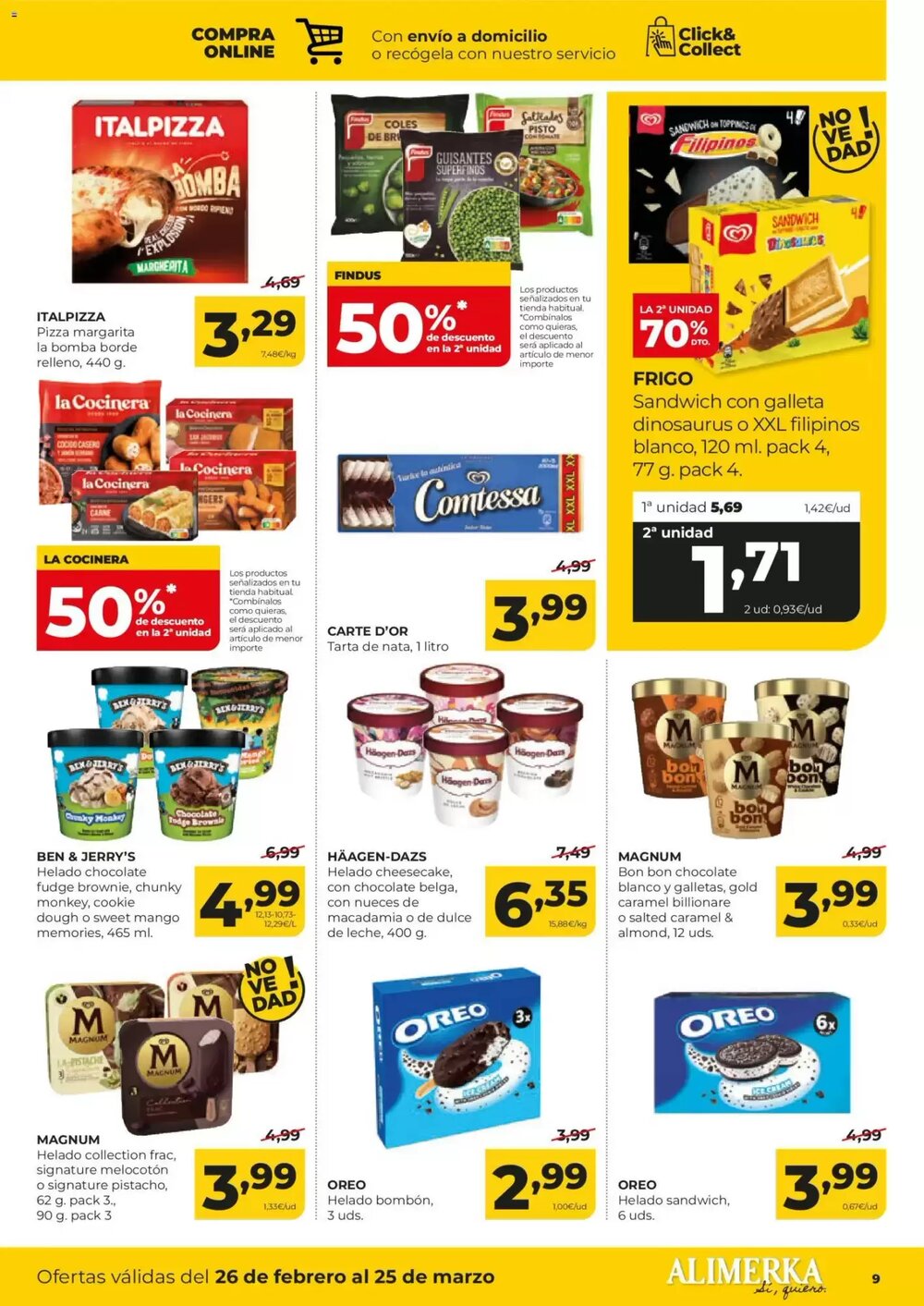 Folleto promocional de Alimerka válido desde el 26/02/2026 - Página 9.