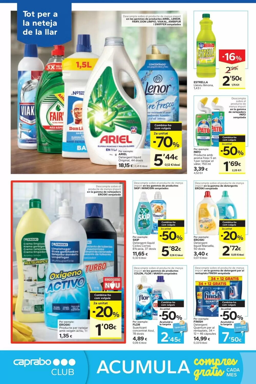 Folleto promocional de Caprabo válido desde el 26/02/2026 - Página 20.