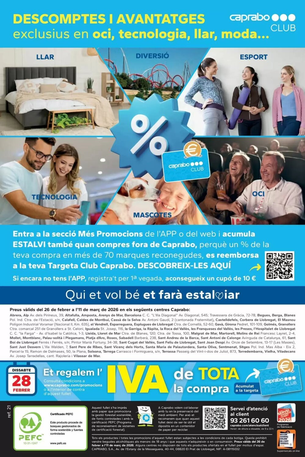 Folleto promocional de Caprabo válido desde el 26/02/2026 - Página 24.