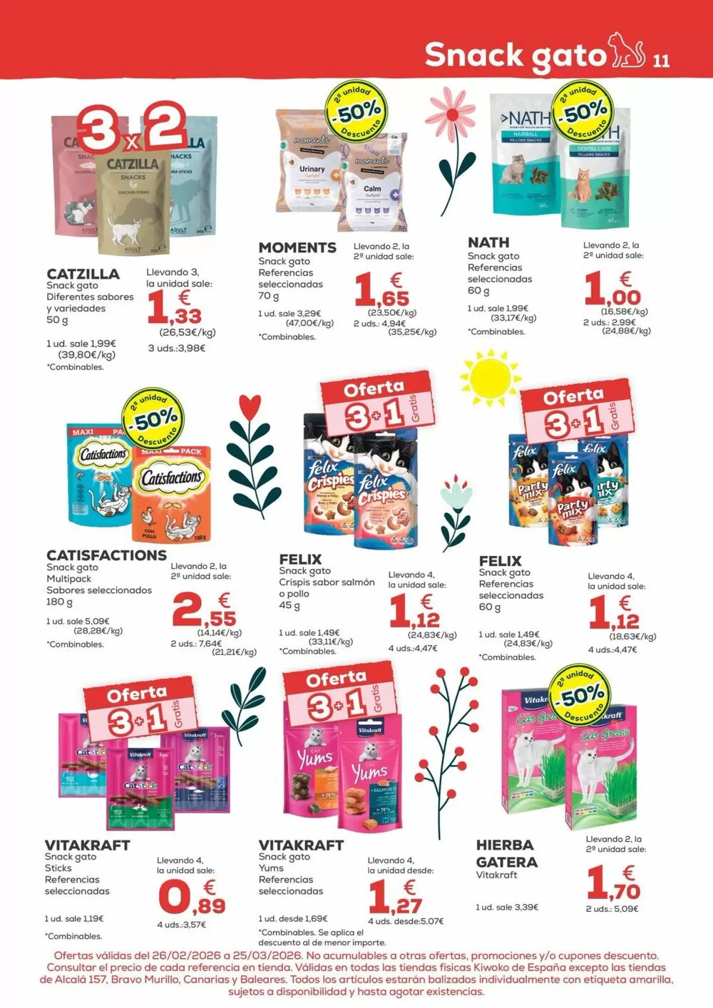 Folleto promocional de Kiwoko válido desde el 26/02/2026 - Página 11.