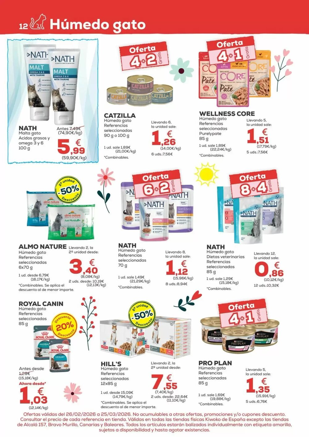 Folleto promocional de Kiwoko válido desde el 26/02/2026 - Página 12.