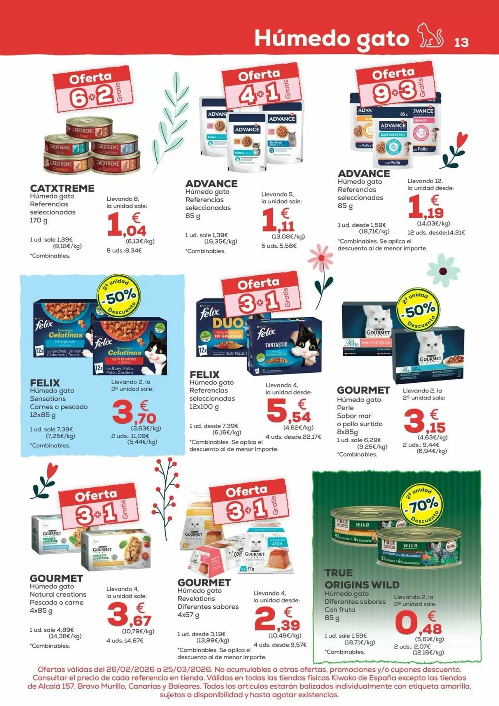 Folleto promocional de Kiwoko válido desde el 26/02/2026 - Página 13.