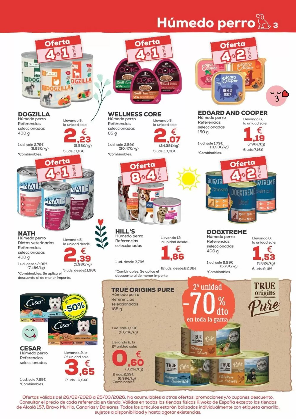 Folleto promocional de Kiwoko válido desde el 26/02/2026 - Página 3.
