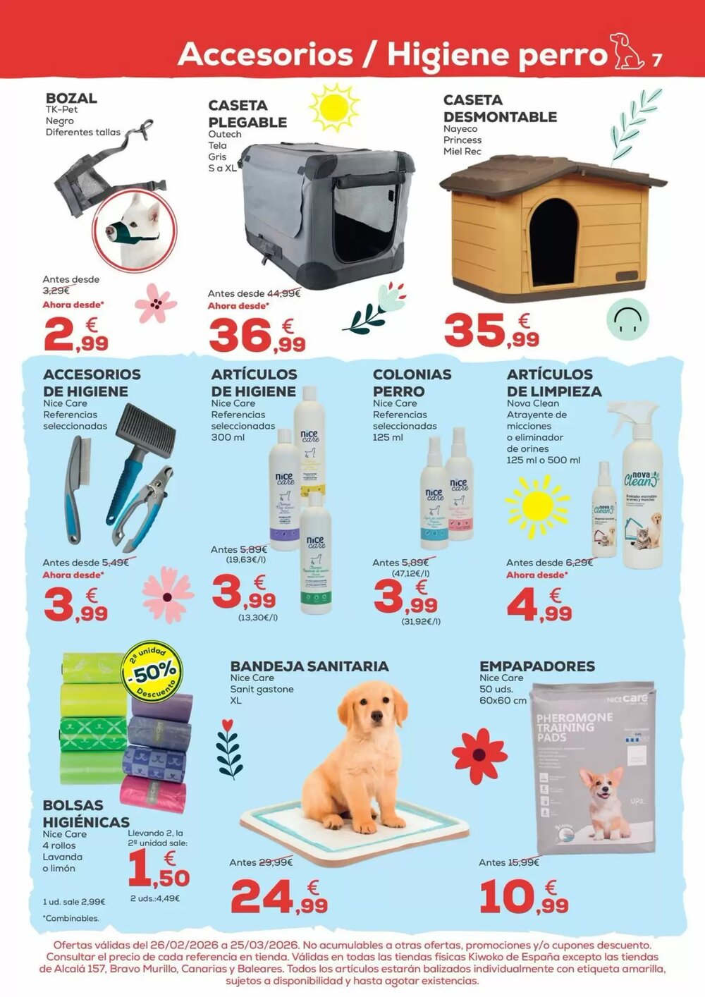 Folleto promocional de Kiwoko válido desde el 26/02/2026 - Página 7.