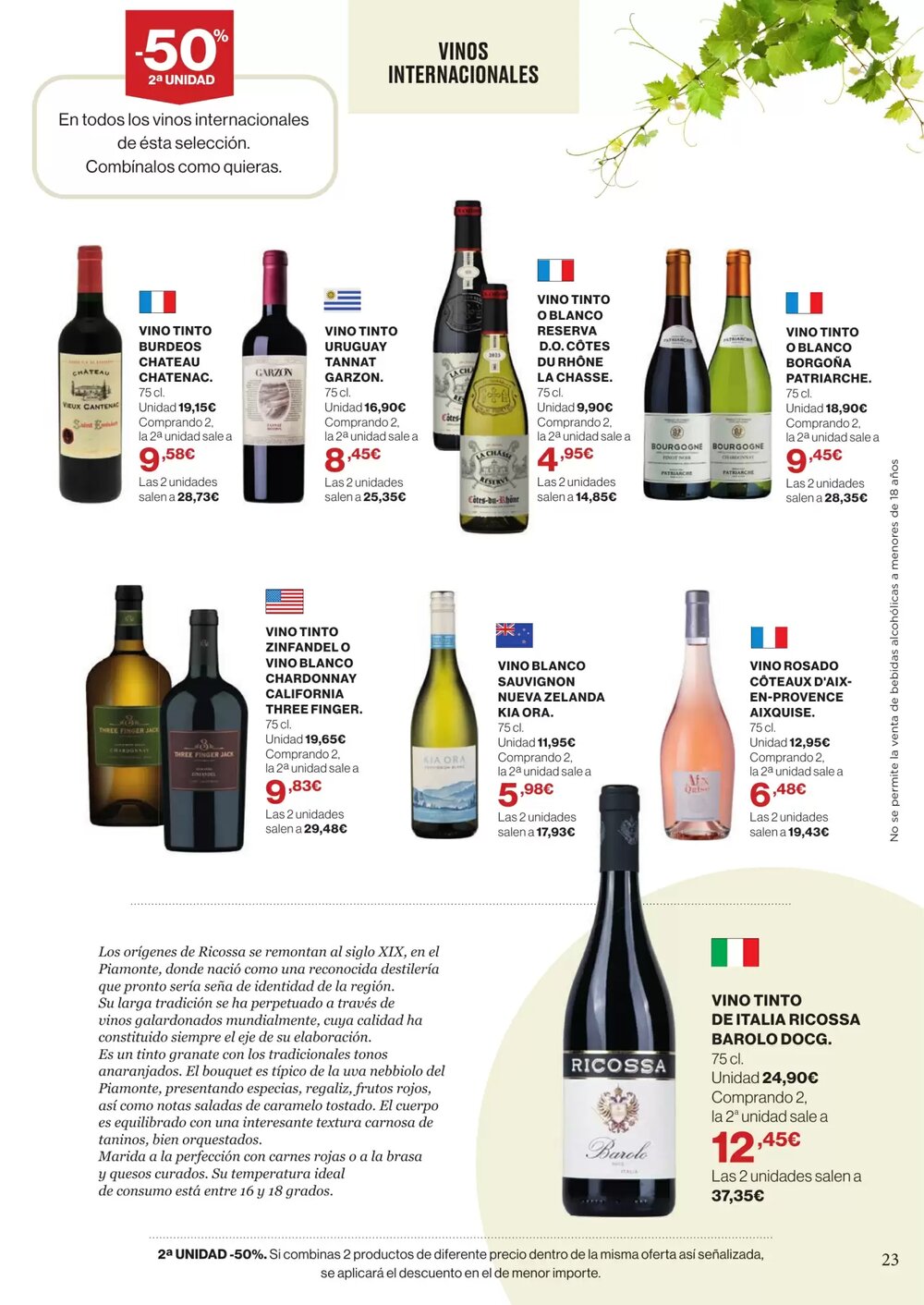 Folleto promocional de Hipercor válido desde el 26/02/2026 - Página 23.