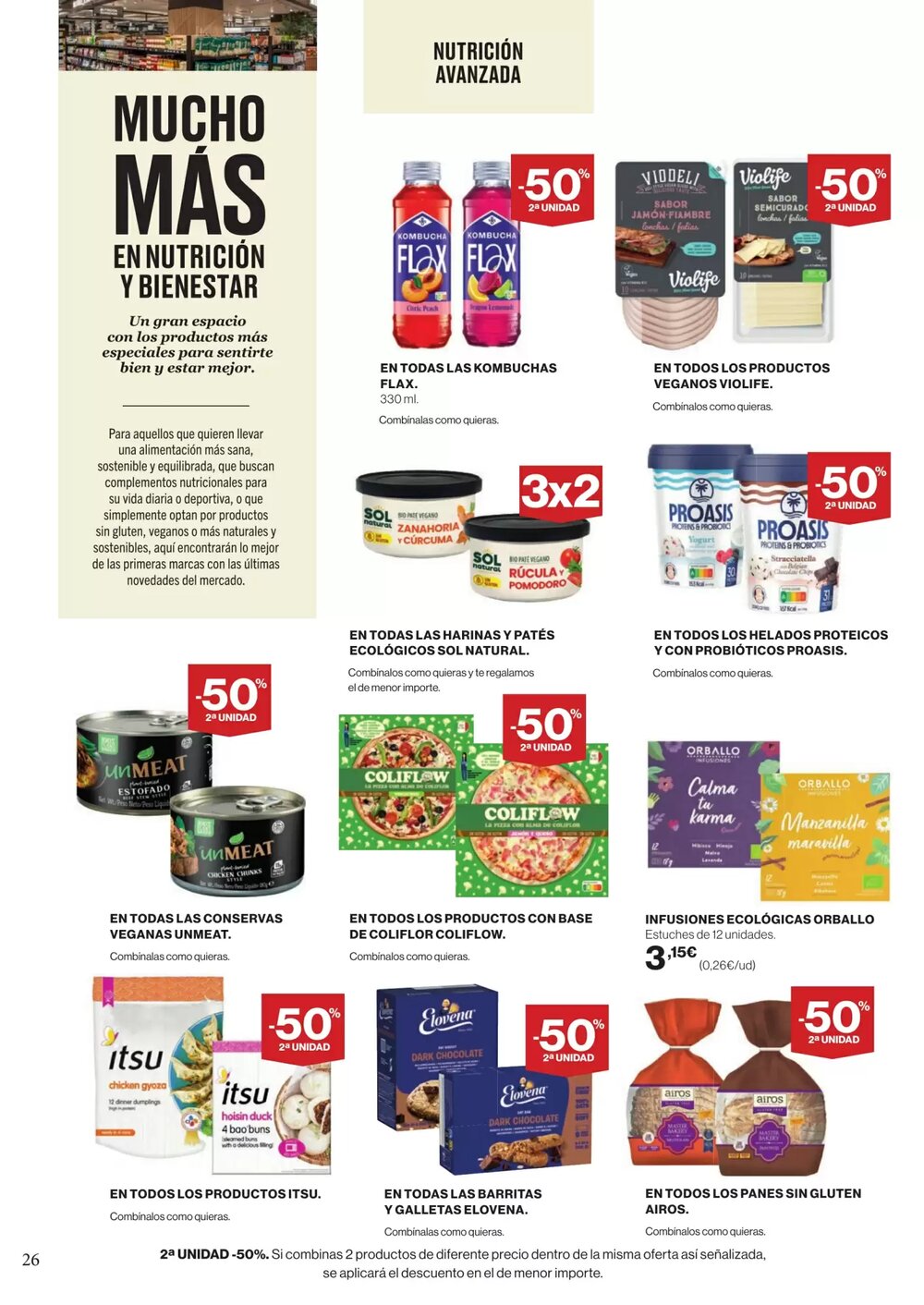 Folleto promocional de Hipercor válido desde el 26/02/2026 - Página 26.