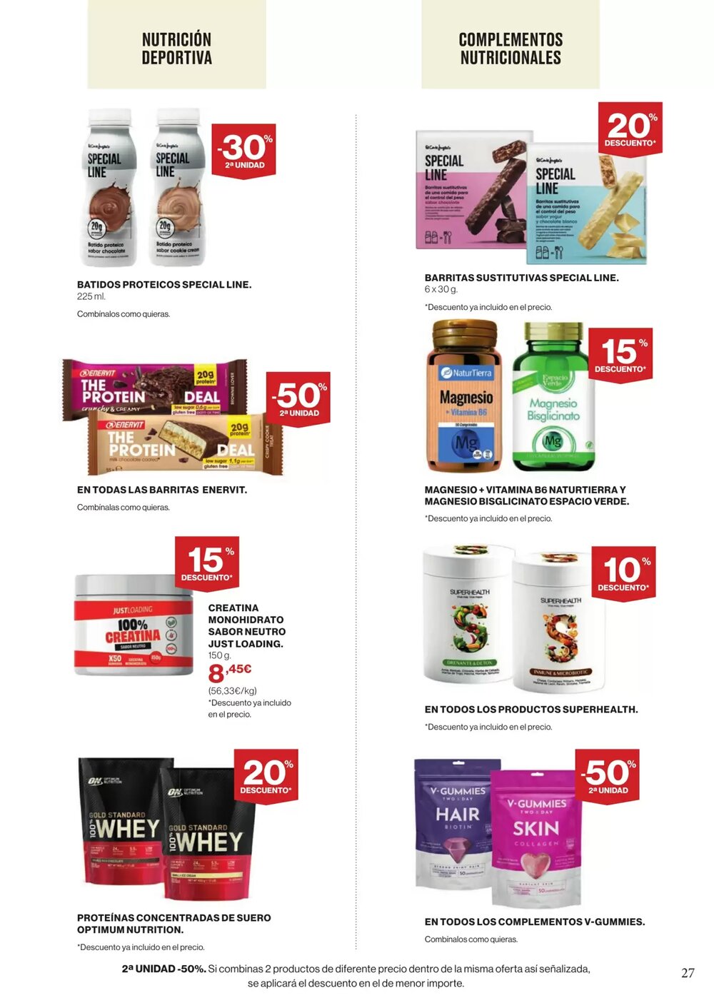 Folleto promocional de Hipercor válido desde el 26/02/2026 - Página 27.