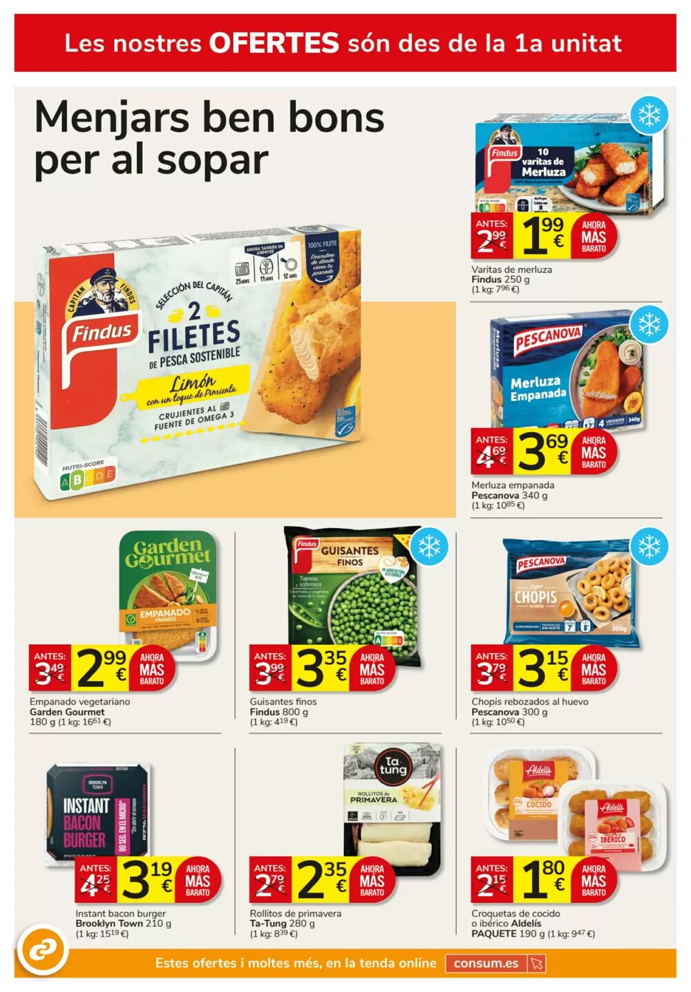 Folleto promocional de Consum válido desde el 26/02/2026 - Página 10.