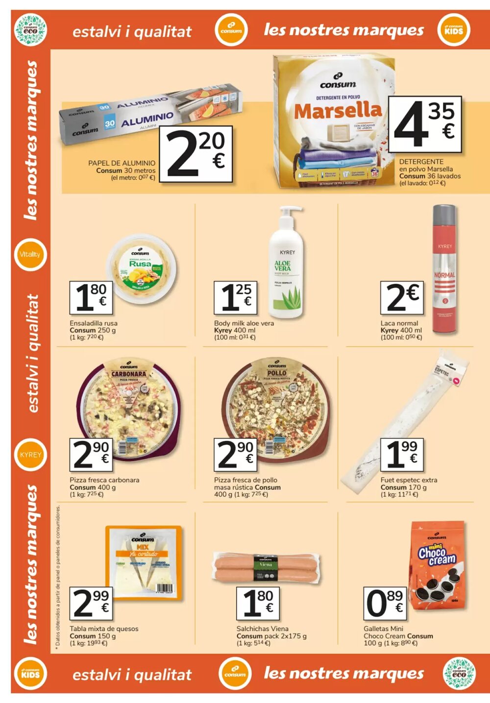 Folleto promocional de Consum válido desde el 26/02/2026 - Página 18.