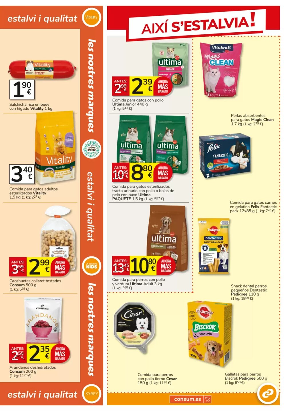 Folleto promocional de Consum válido desde el 26/02/2026 - Página 19.