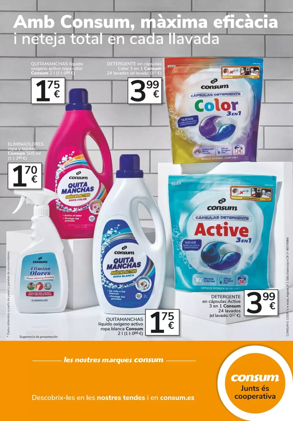 Folleto promocional de Consum válido desde el 26/02/2026 - Página 24.