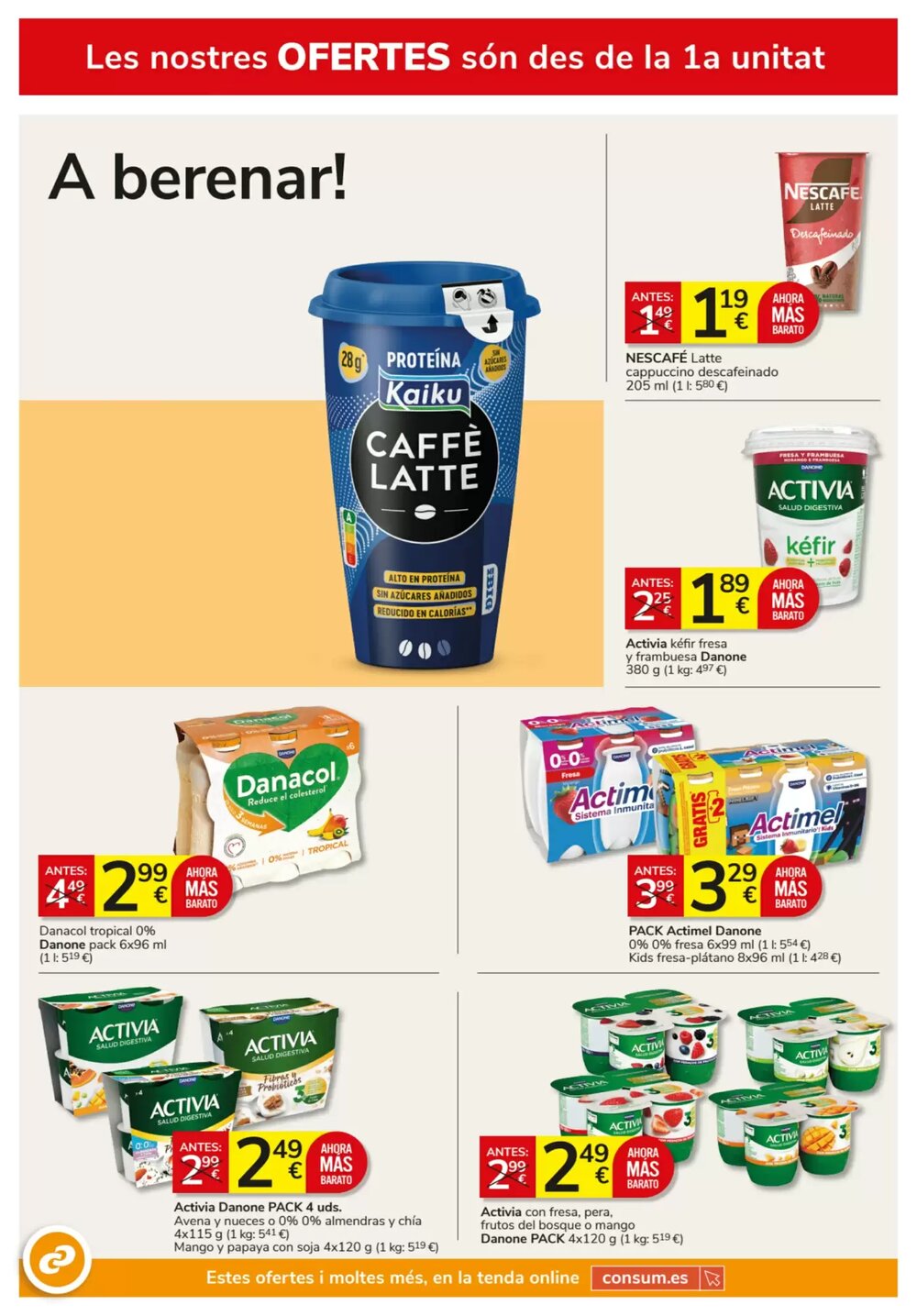 Folleto promocional de Consum válido desde el 26/02/2026 - Página 4.