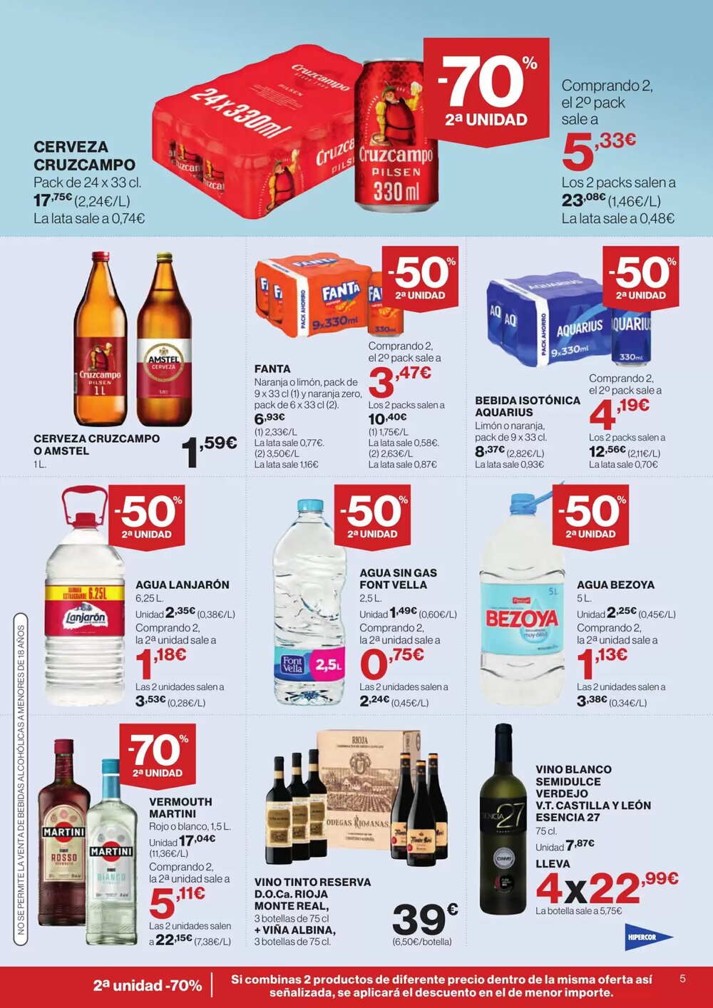 Folleto promocional de Hipercor válido desde el 26/02/2026 - Página 5.