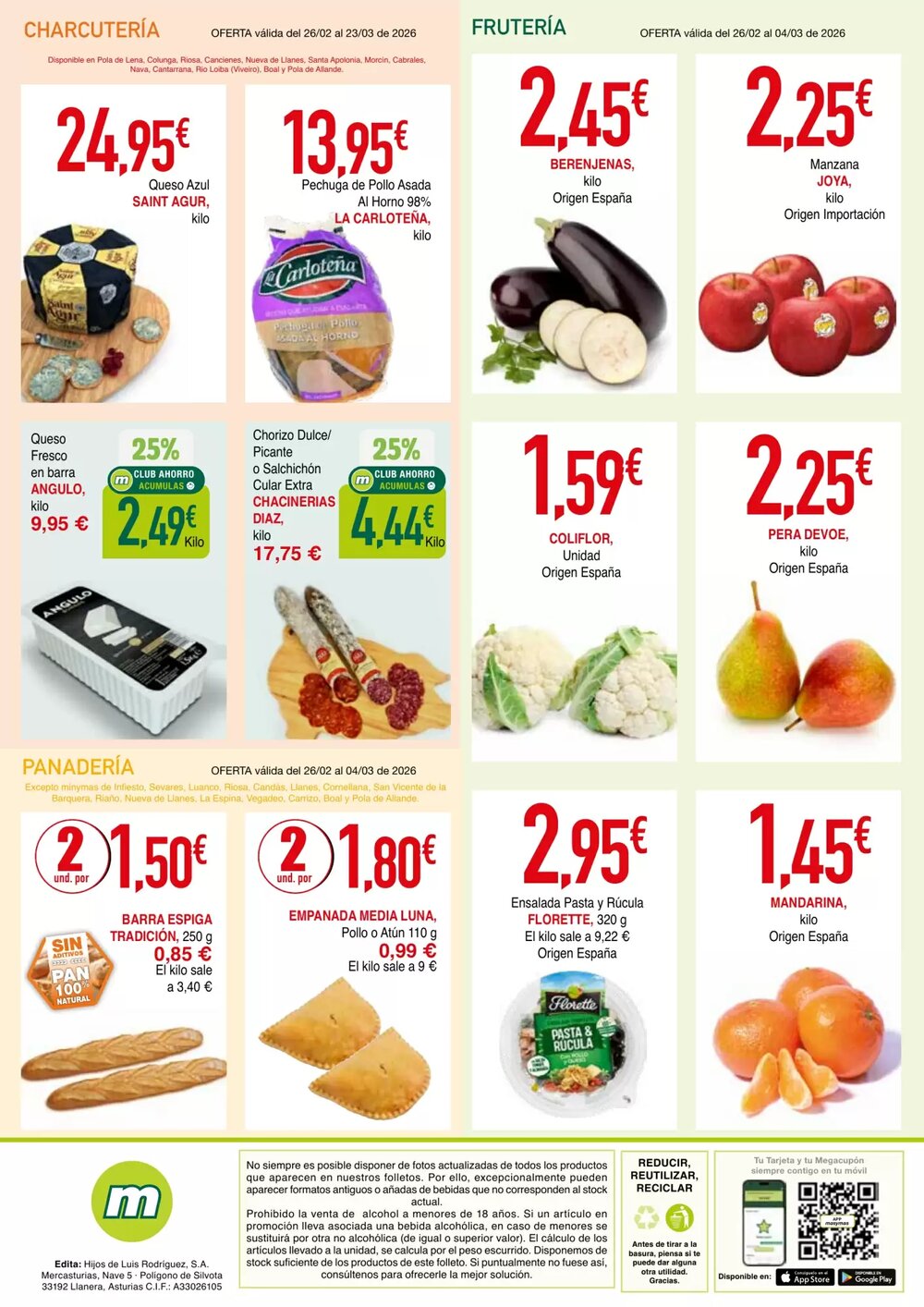 Folleto promocional de MAS válido desde el 26/02/2026 - Página 8.