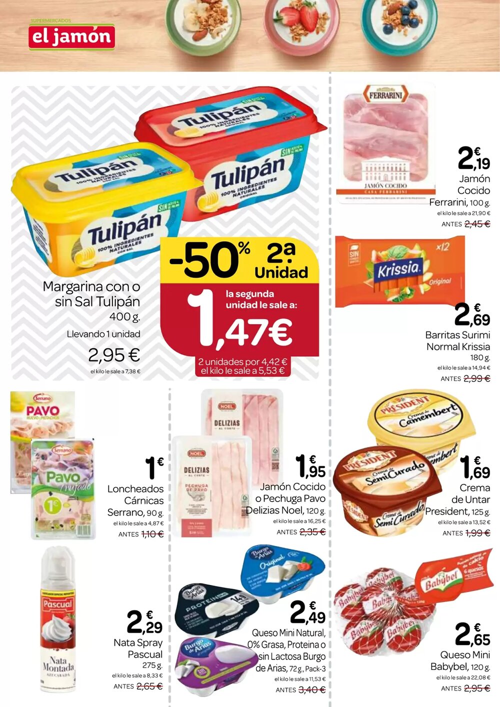 Folleto promocional de Supermercados El Jamón válido desde el 26/02/2026 - Página 18.
