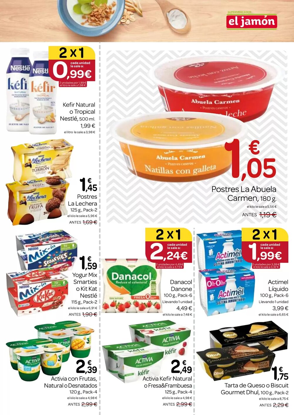 Folleto promocional de Supermercados El Jamón válido desde el 26/02/2026 - Página 19.