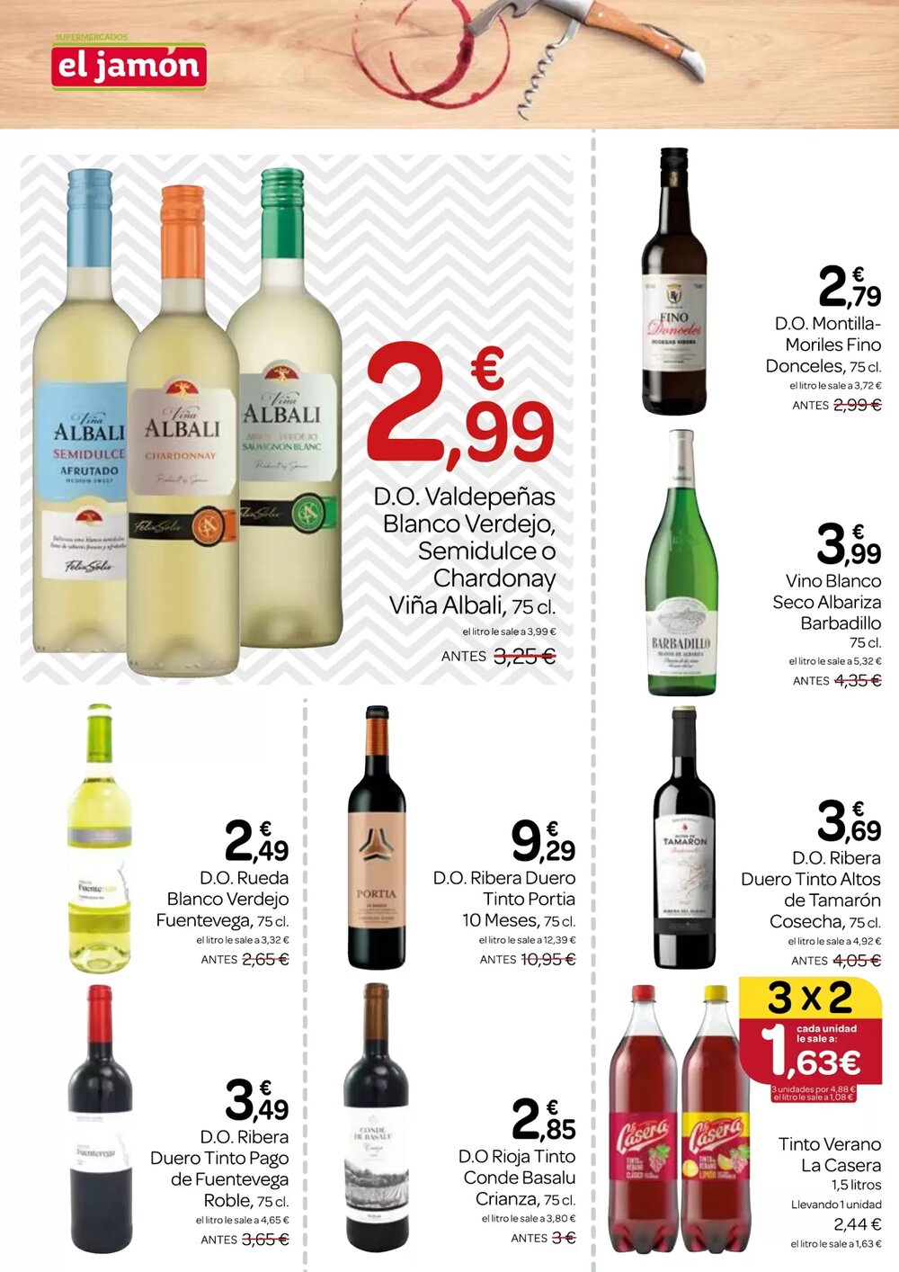 Folleto promocional de Supermercados El Jamón válido desde el 26/02/2026 - Página 22.