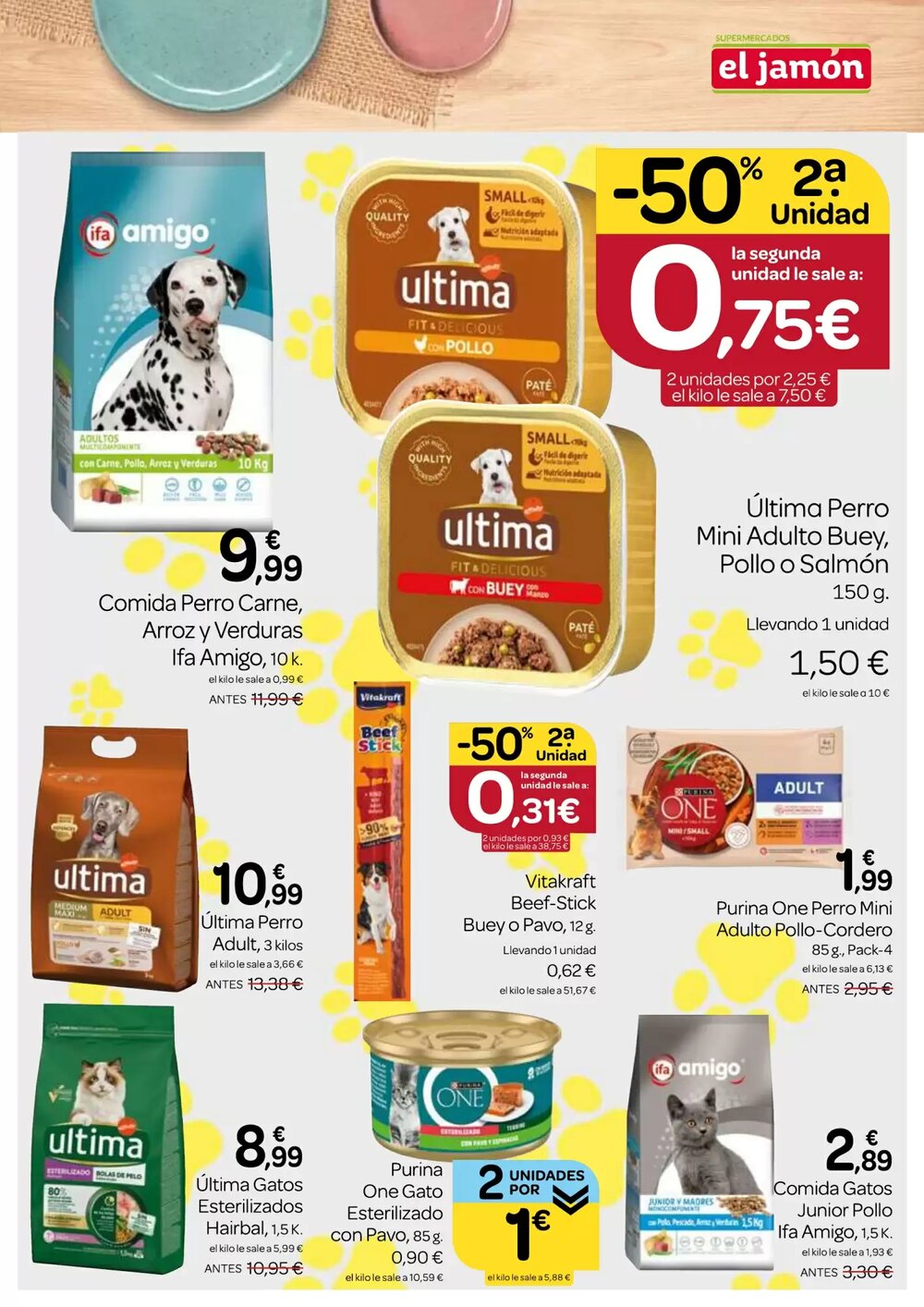 Folleto promocional de Supermercados El Jamón válido desde el 26/02/2026 - Página 27.