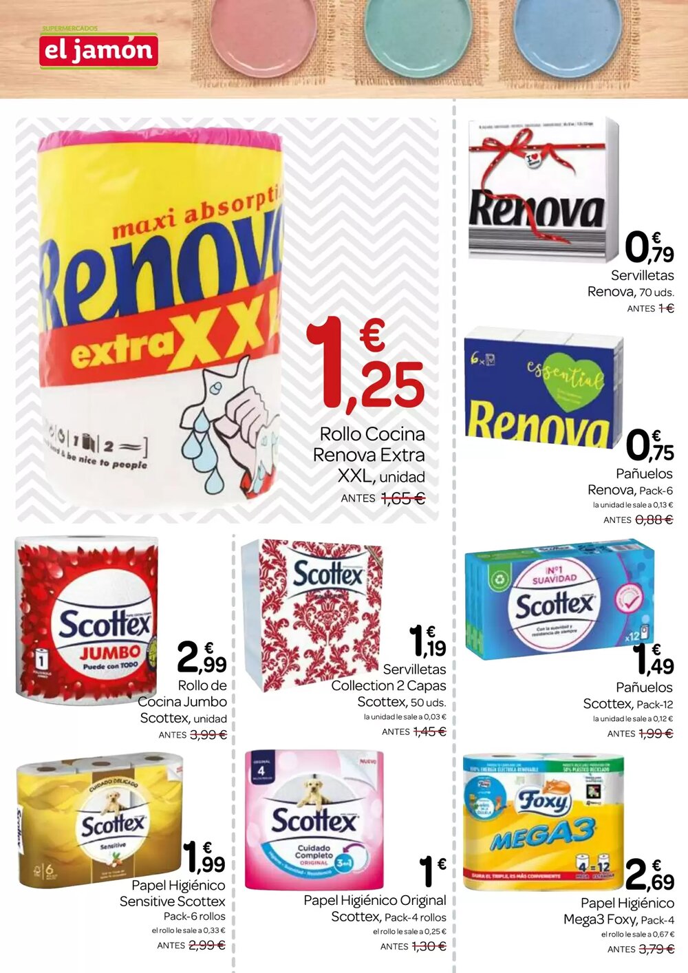 Folleto promocional de Supermercados El Jamón válido desde el 26/02/2026 - Página 28.