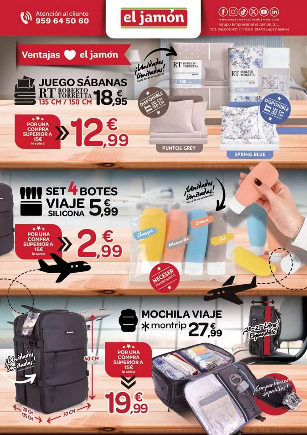 Folleto promocional de Supermercados El Jamón válido desde el 26/02/2026 - Página 32.