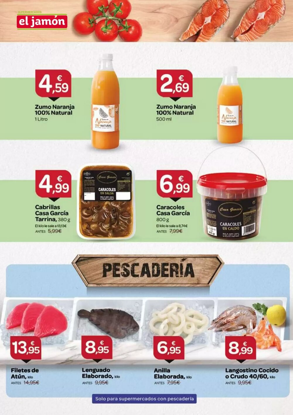Folleto promocional de Supermercados El Jamón válido desde el 26/02/2026 - Página 4.