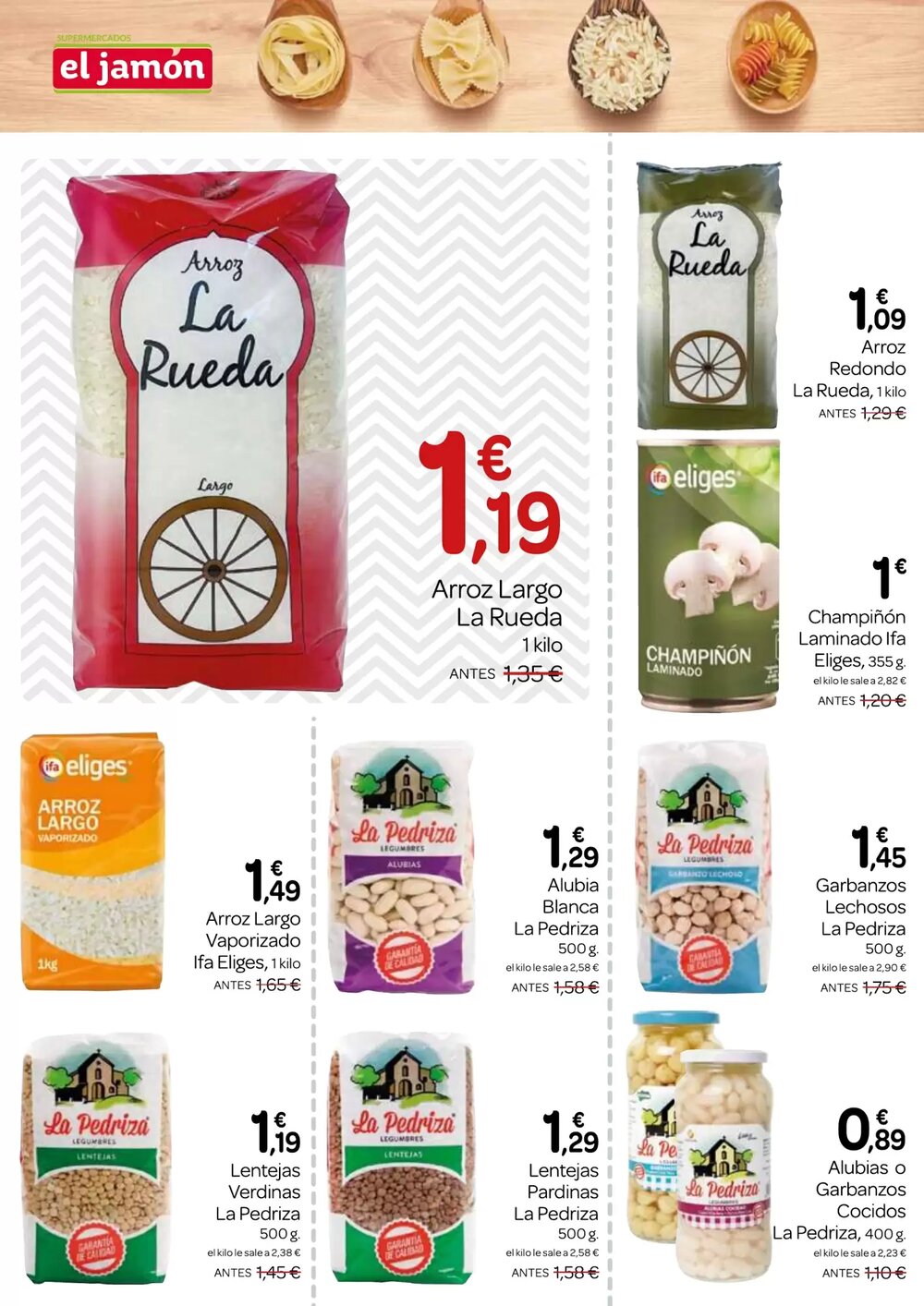 Folleto promocional de Supermercados El Jamón válido desde el 26/02/2026 - Página 6.