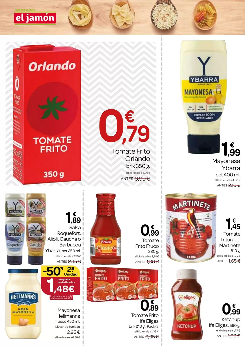 Folleto promocional de Supermercados El Jamón válido desde el 26/02/2026 - Página 8.