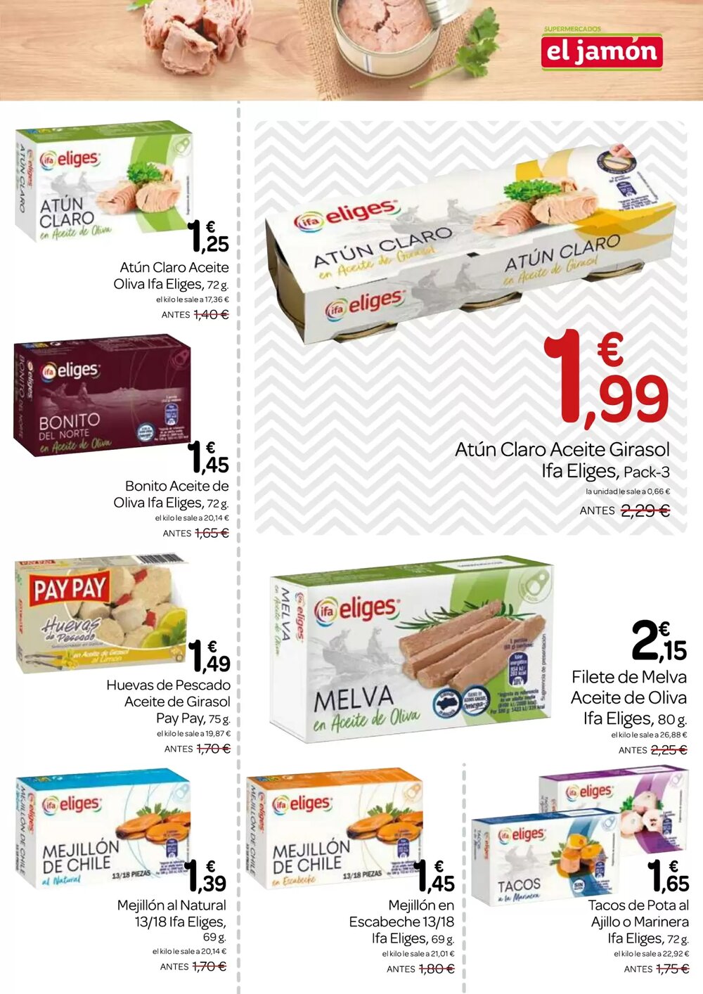 Folleto promocional de Supermercados El Jamón válido desde el 26/02/2026 - Página 9.