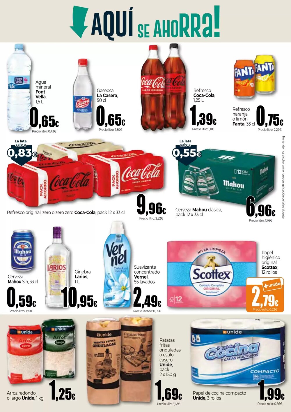 Folleto promocional de Unide Supermercados válido desde el 26/02/2026 - Página 3.