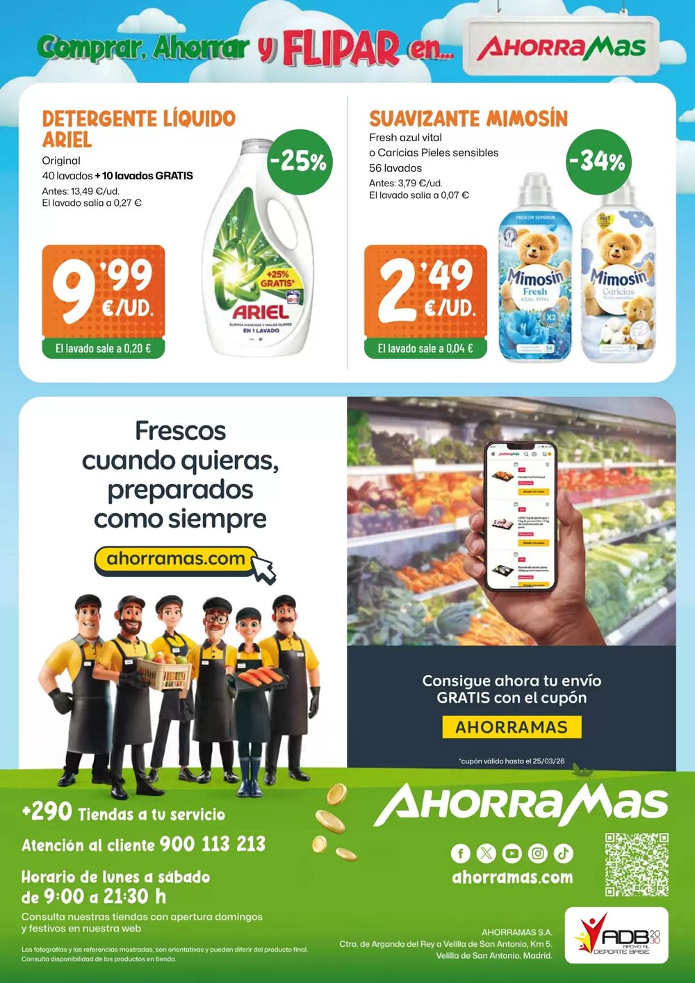 Folleto promocional de AhorraMas válido desde el 26/02/2026 - Página 8.