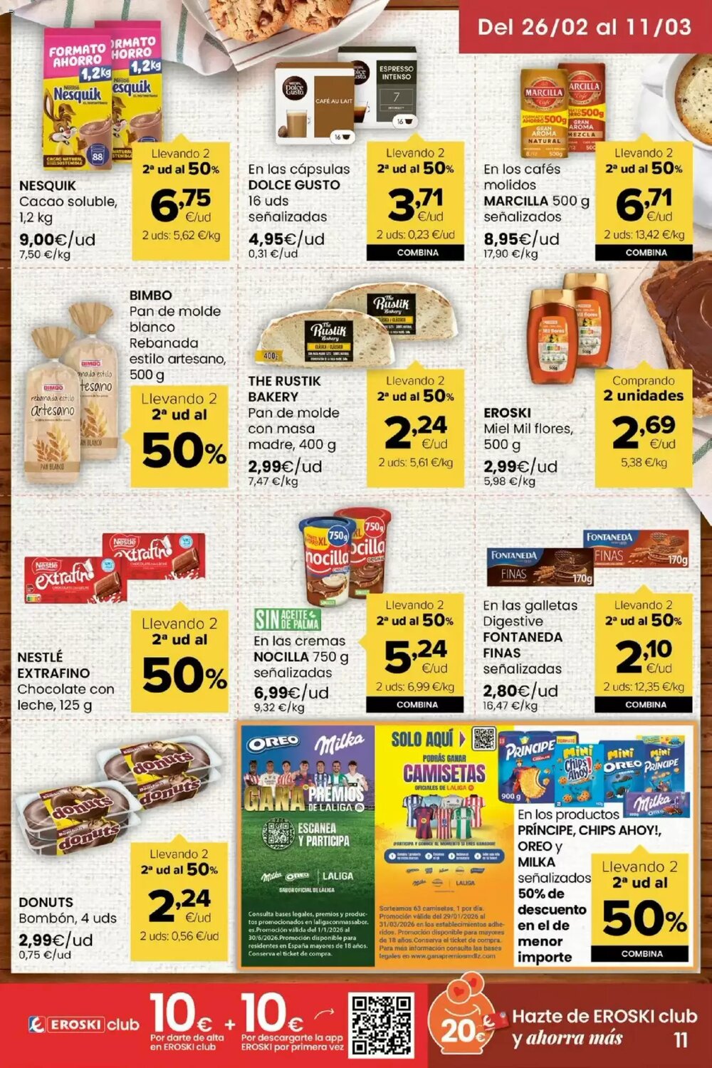 Folleto promocional de Autoservicios Familia válido desde el 26/02/2026 - Página 11.