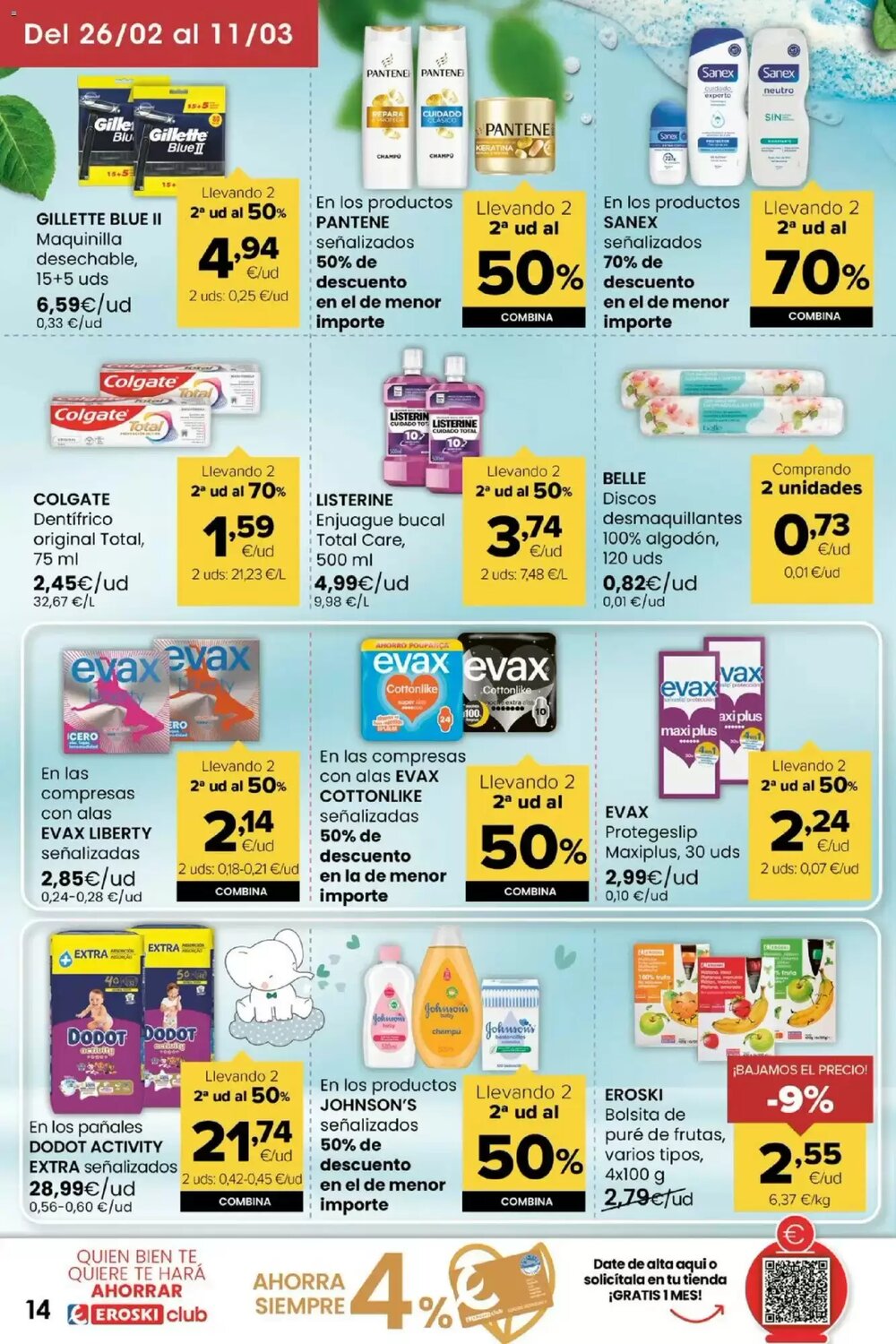 Folleto promocional de Autoservicios Familia válido desde el 26/02/2026 - Página 14.