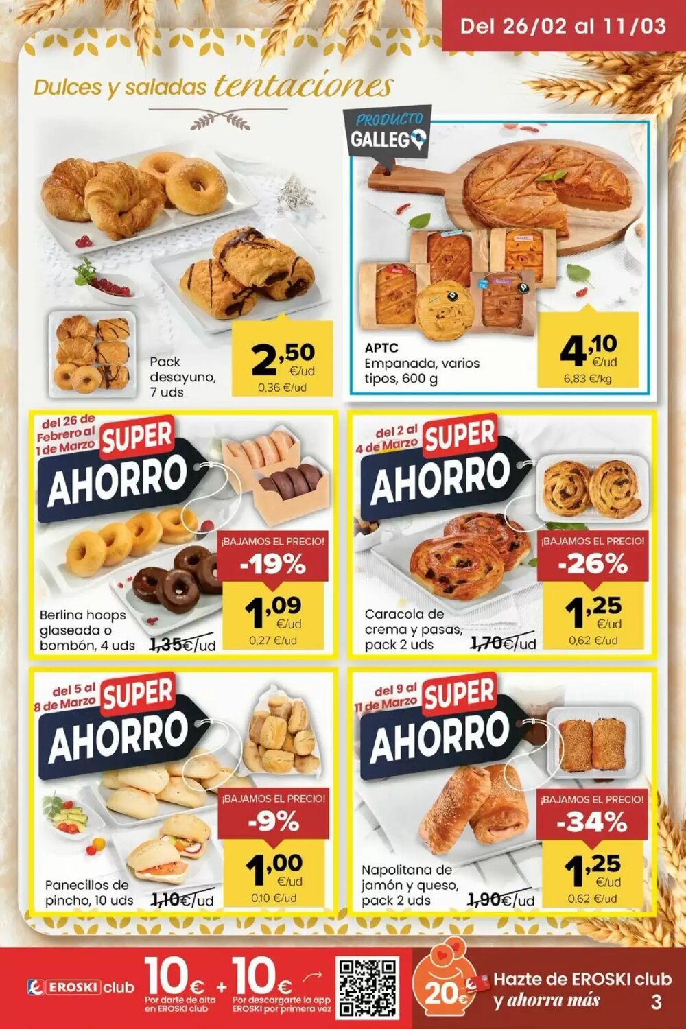 Folleto promocional de Autoservicios Familia válido desde el 26/02/2026 - Página 3.