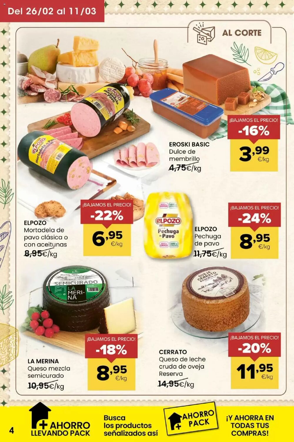 Folleto promocional de Autoservicios Familia válido desde el 26/02/2026 - Página 4.