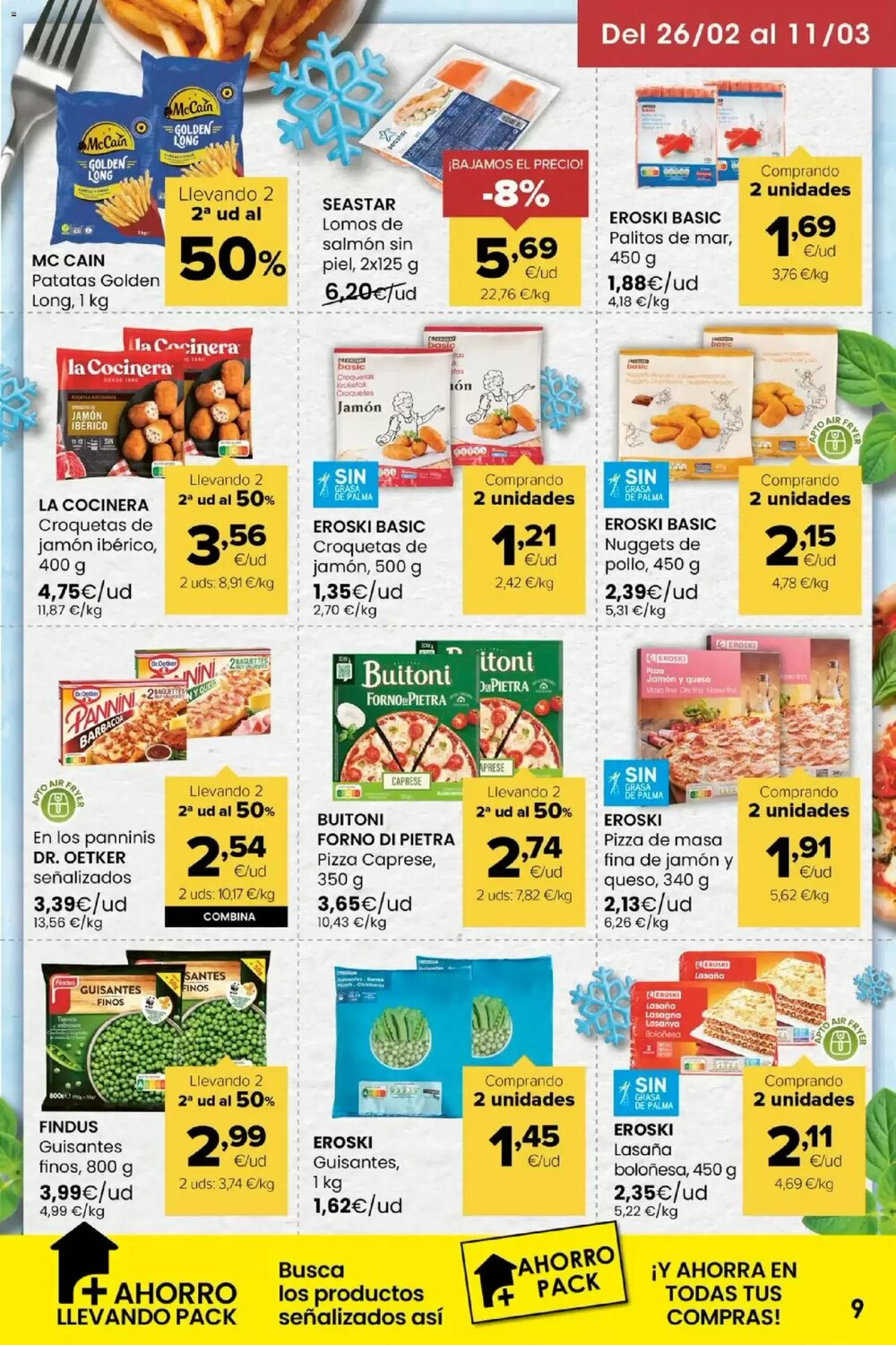 Folleto promocional de Autoservicios Familia válido desde el 26/02/2026 - Página 9.