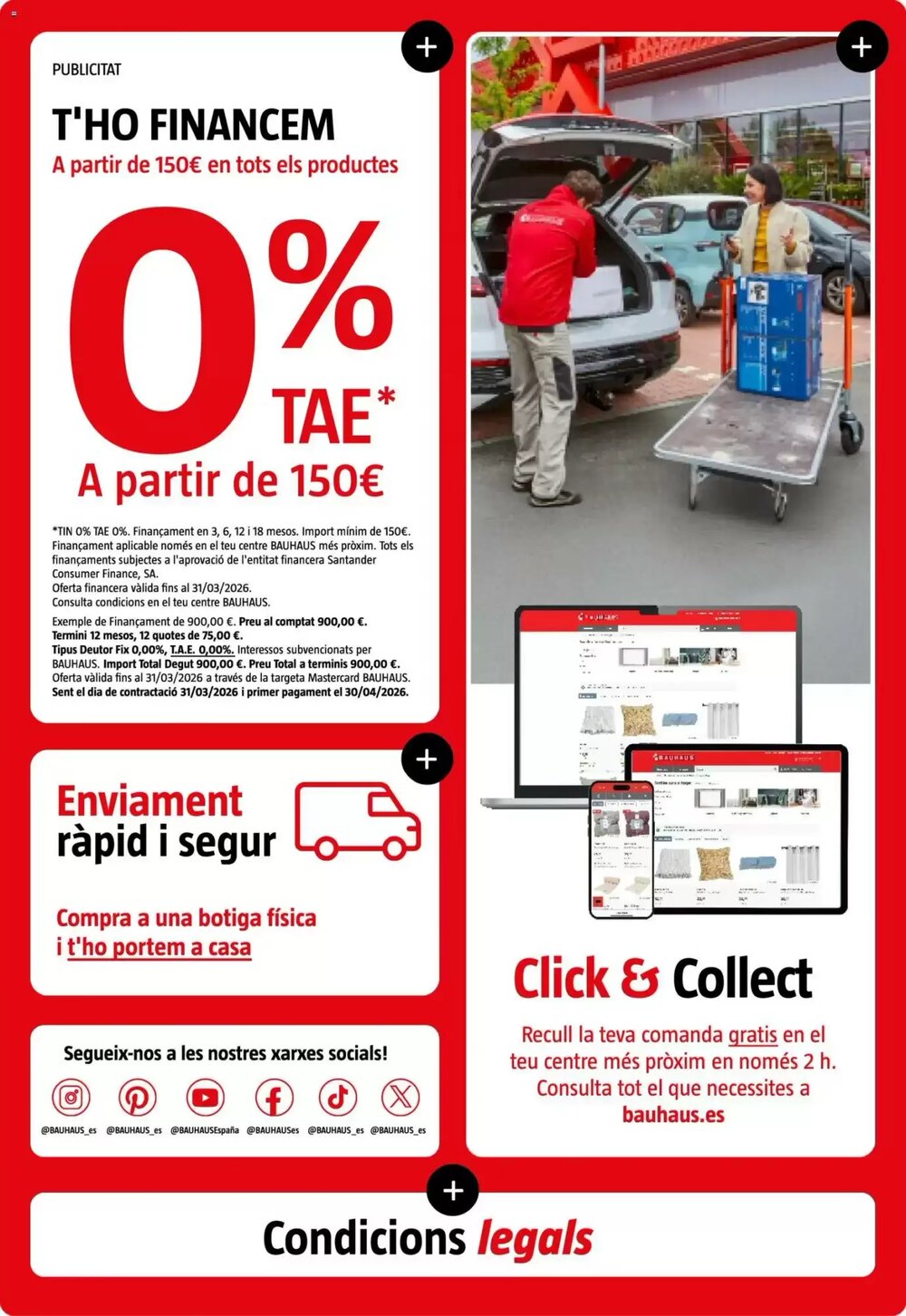 Folleto promocional de Bauhaus válido desde el 26/02/2026 - Página 72.