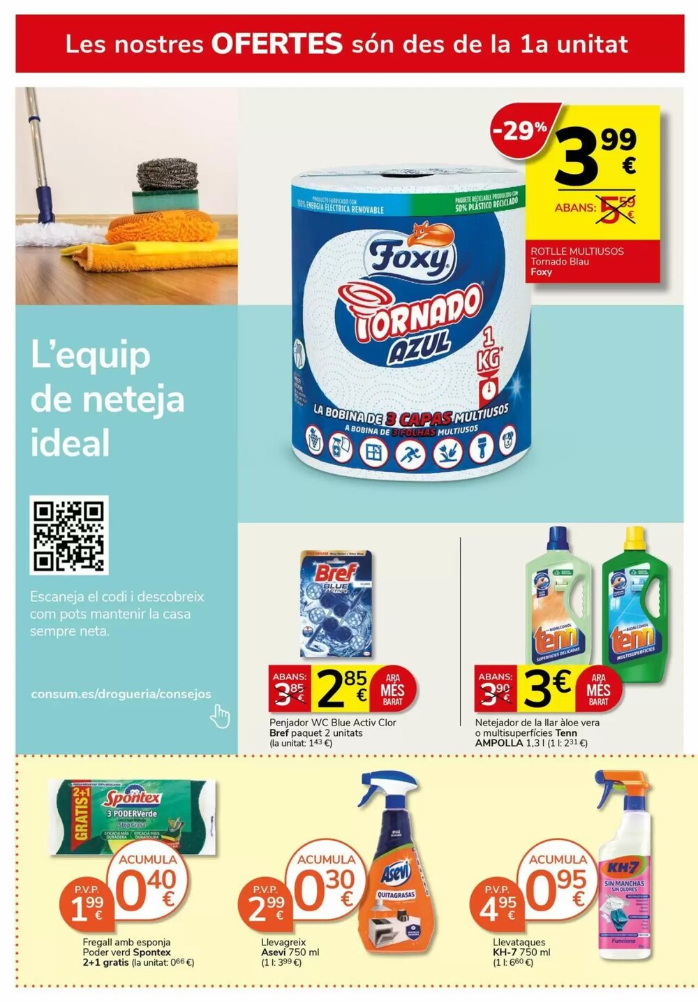 Folleto promocional de Supermercados Charter válido desde el 26/02/2026 - Página 16.