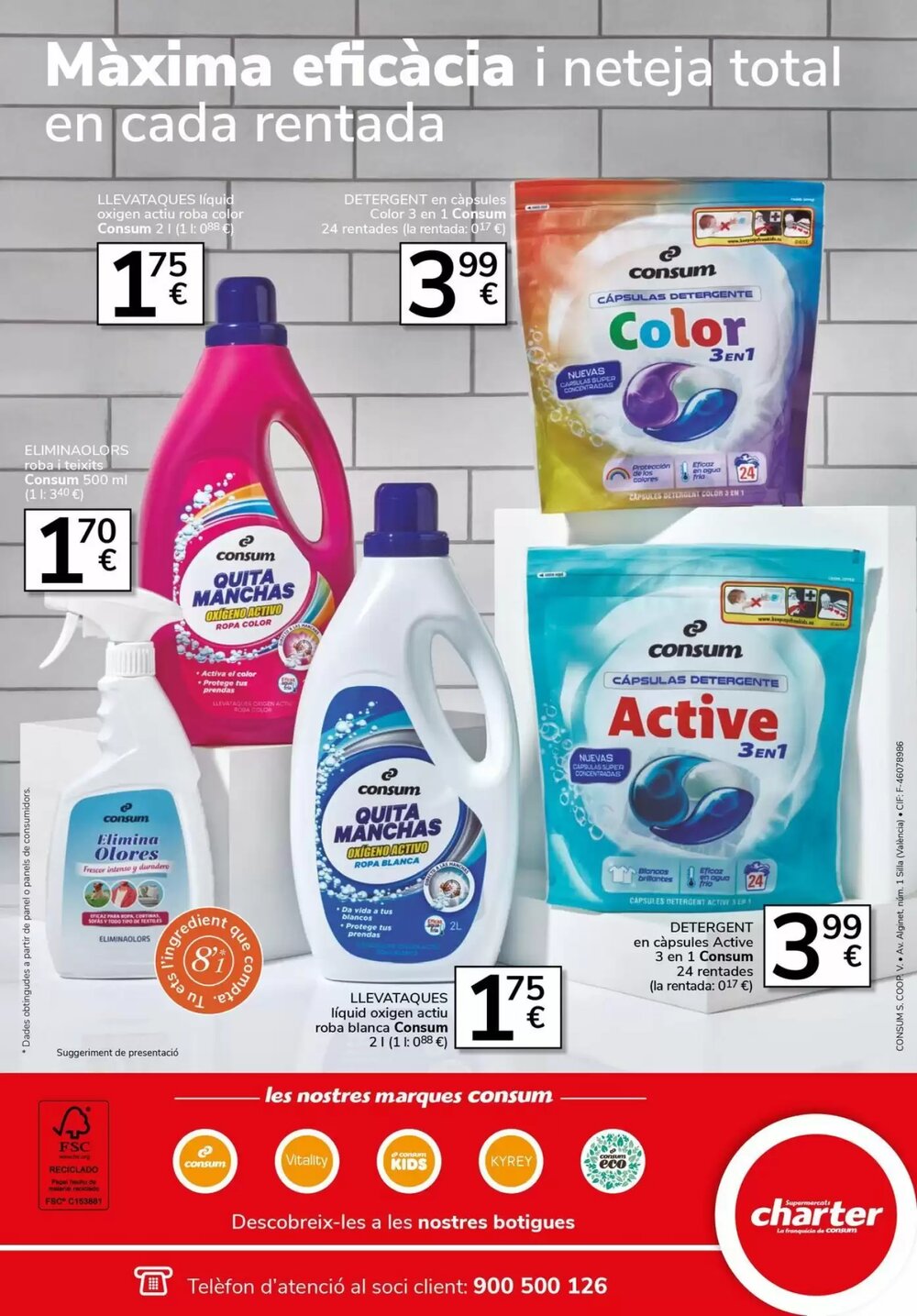 Folleto promocional de Supermercados Charter válido desde el 26/02/2026 - Página 20.