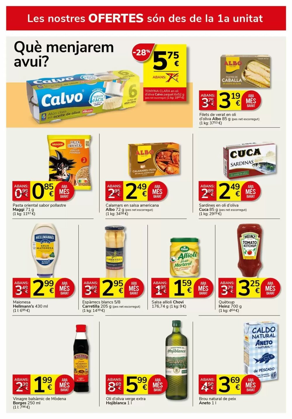 Folleto promocional de Supermercados Charter válido desde el 26/02/2026 - Página 6.