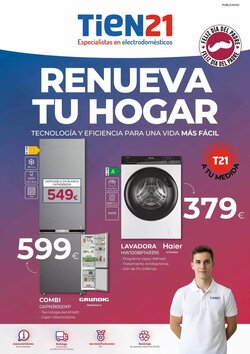 Folleto promocional de Tien 21 válido desde el 26/02/2026