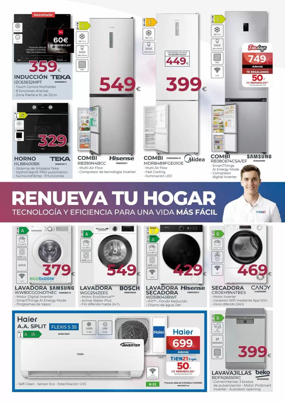 Folleto promocional de Tien 21 válido desde el 26/02/2026 - Página 3.