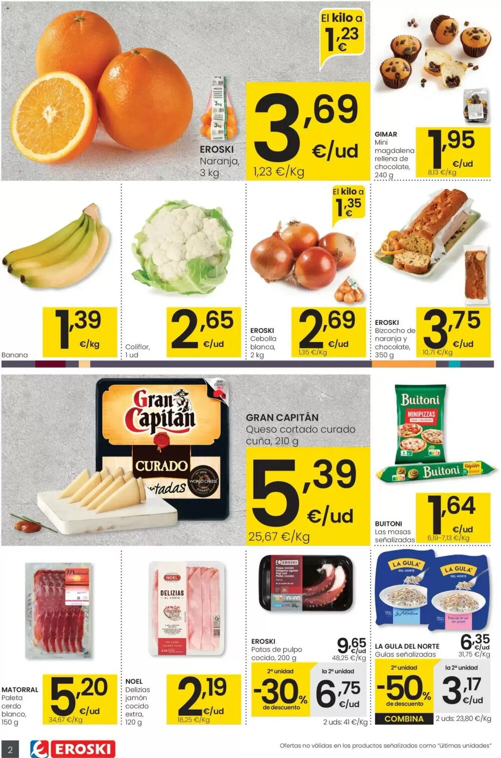 Folleto promocional de Eroski válido desde el 26/02/2026 - Página 2.