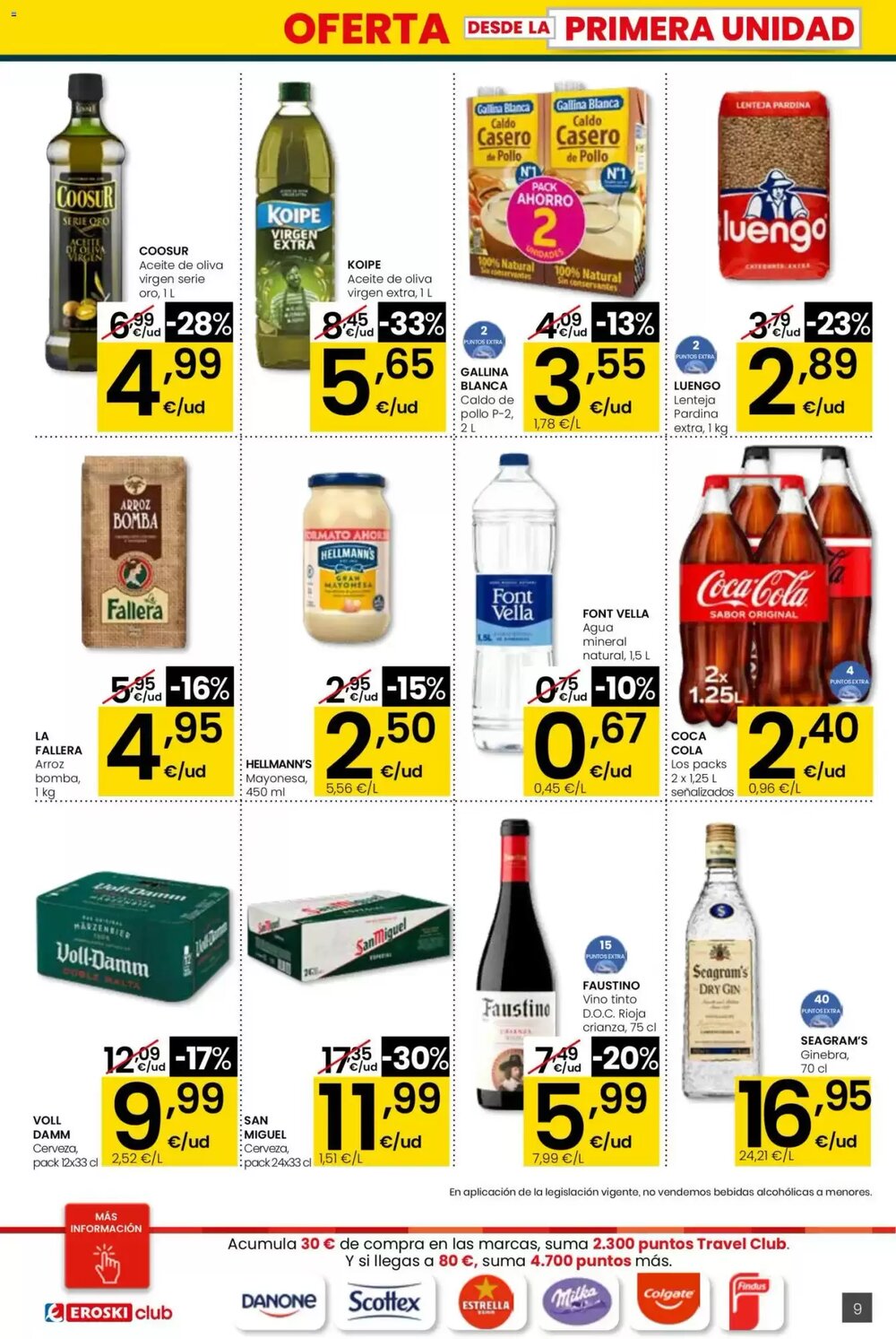 Folleto promocional de Eroski válido desde el 26/02/2026 - Página 9.
