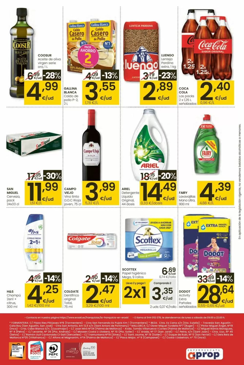 Folleto promocional de Eroski válido desde el 26/02/2026 - Página 4.