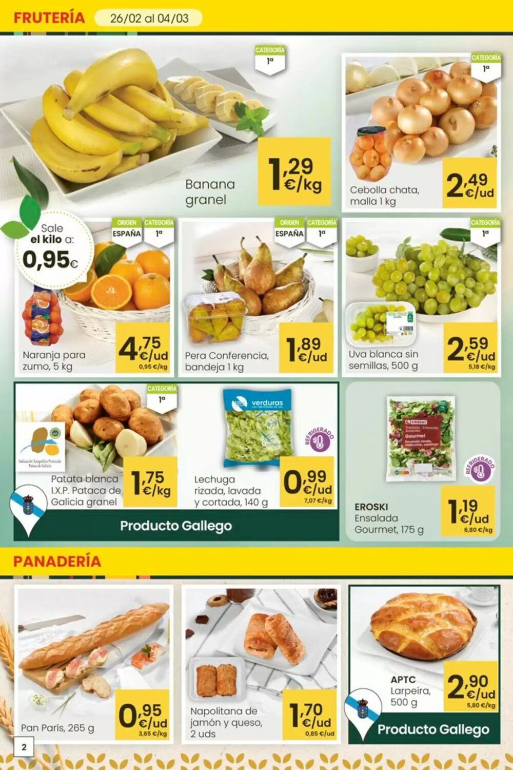 Folleto promocional de Aliprox válido desde el 26/02/2026 - Página 2.