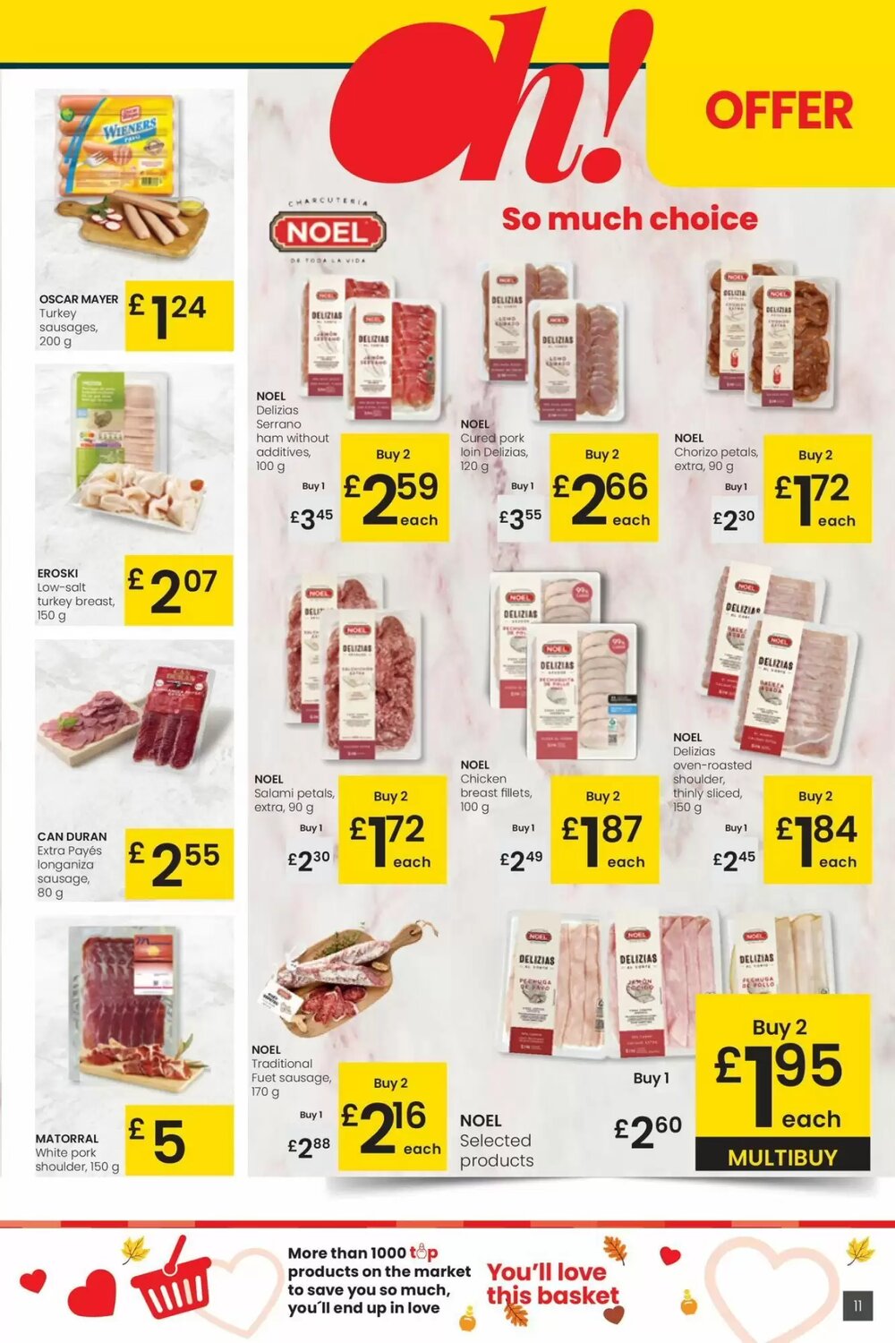 Folleto promocional de Eroski válido desde el 26/02/2026 - Página 11.