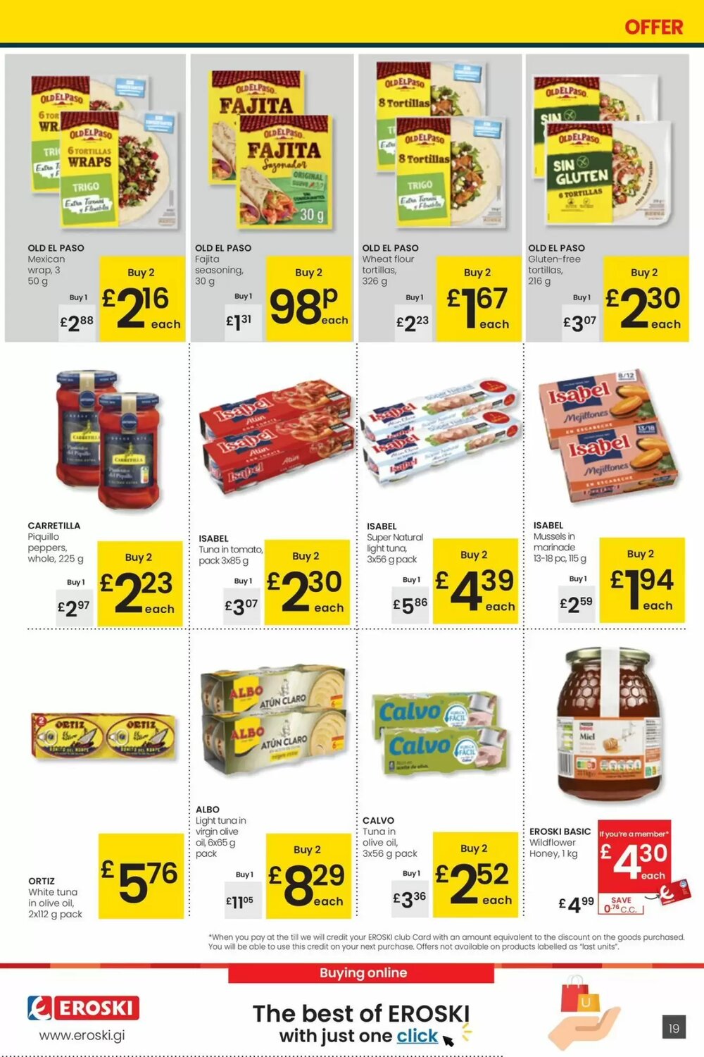 Folleto promocional de Eroski válido desde el 26/02/2026 - Página 19.