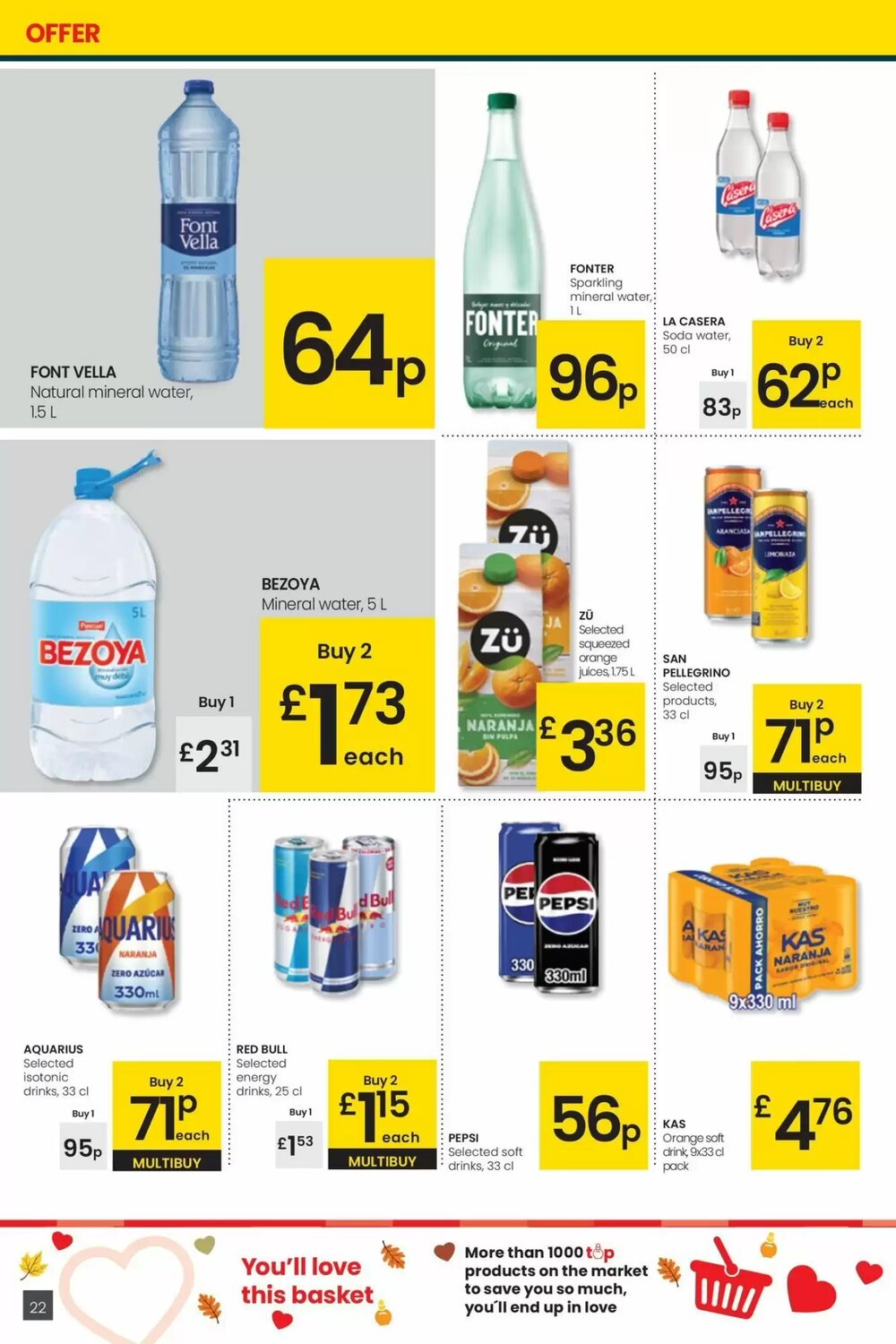 Folleto promocional de Eroski válido desde el 26/02/2026 - Página 22.