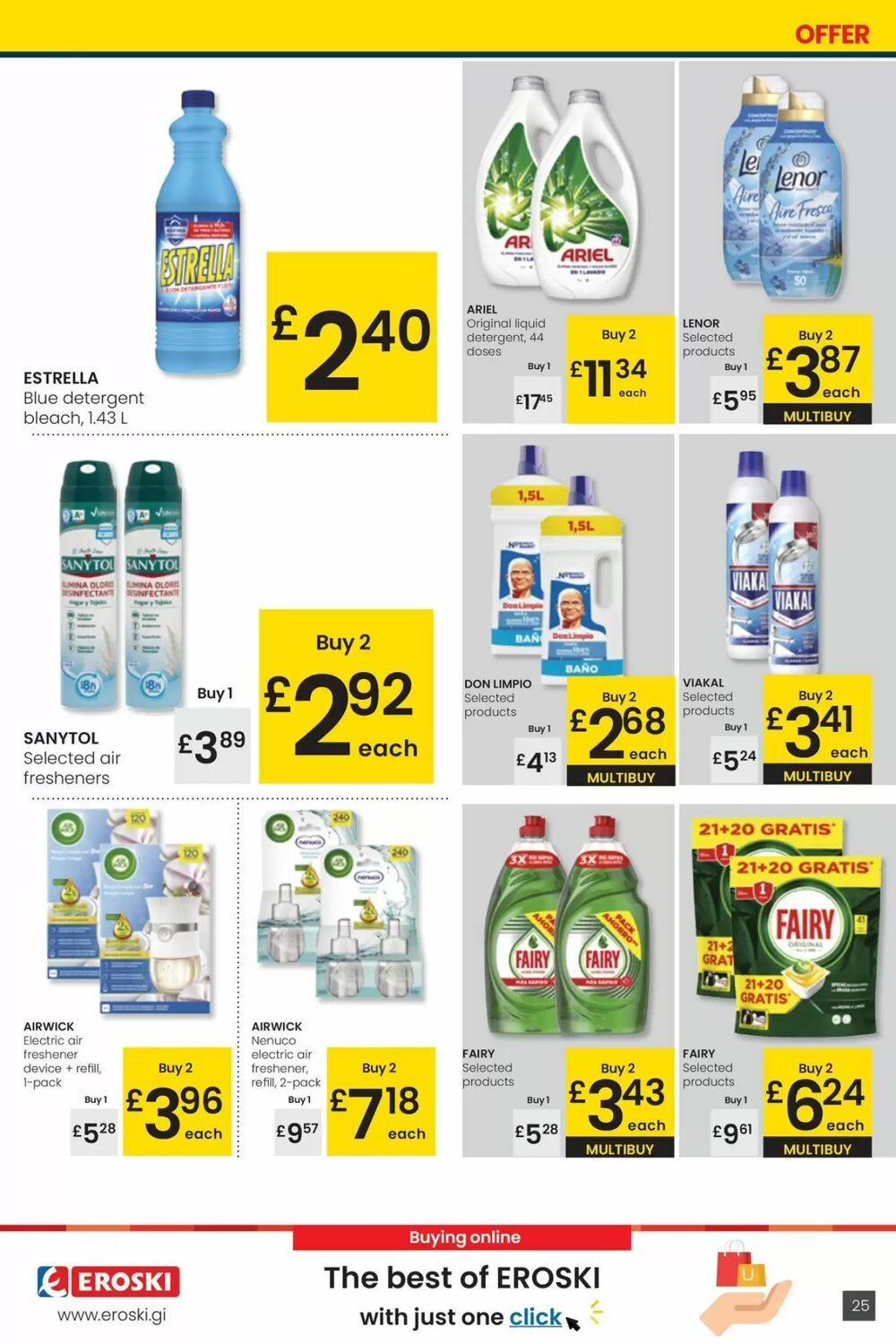 Folleto promocional de Eroski válido desde el 26/02/2026 - Página 25.